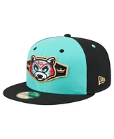 New Era Men's Light Blue/Black Hudson Valley Renegades Copa de la Diversion 59FIFTY Fitted Hat