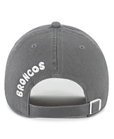 '47 Brand Women's Gray Denver Broncos Bright Side Clean Up Adjustable Hat
