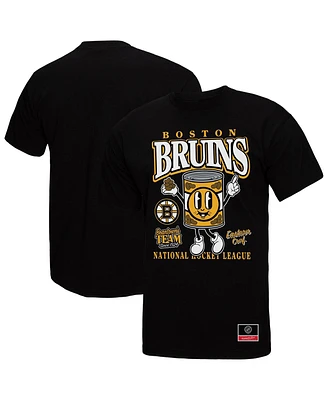 Mitchell & Ness Men's Black Boston Bruins Local Food T-Shirt