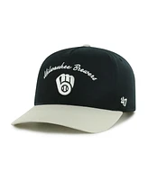 '47 Brand Women's Black Milwaukee Brewers Stable Hitch Adjustable Hat