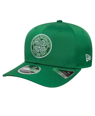 New Era Men's Green Celtic Core 9SEVENTY Stretch-Snap Hat