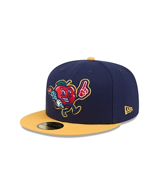 New Era Men's Navy Hudson Valley Renegades theme Nights 59FIFTY Fitted Hat