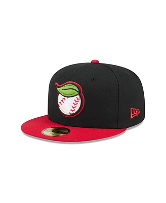 New Era Men's Black Fresno Grizzlies Theme Nights 59FIFTY Fitted Hat