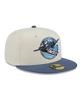 New Era Men's Gray Corpus Christi Hooks theme Nights 59FIFTY Fitted Hat