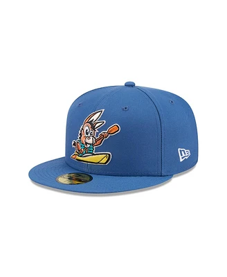 New Era Men's Blue Augusta GreenJackets theme Nights 59FIFTY Fitted Hat