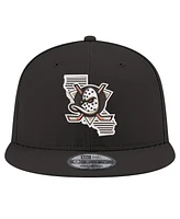 New Era Men's Black Anaheim Ducks State Pride 9FIFTY Snapback Hat