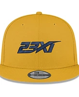 New Era Men's Yellow 23XI Racing 9FIFTY Snapback Hat