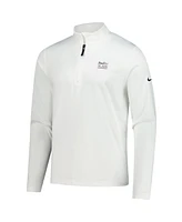 Nike Men's White FedEx St. Jude Championship Performance Victory Quarter-Zip Pullover Sweatshirt