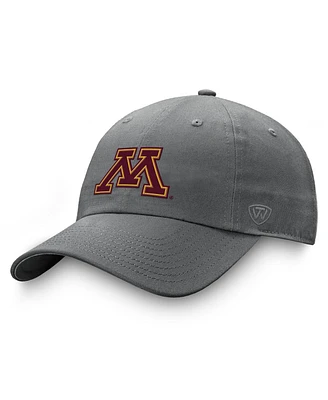 Top of the World Men's Gray Minnesota Golden Gophers Victory Staple Adjustable Hat