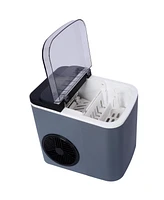 Casainc Portable Ice Machine, 26 lbs/Day, 9 Ice Cubes in 6 Mins, Etl & Fda Certified for Home & Kitchen