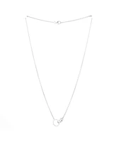 Pre-Owned Cartier Love Interlocking Necklace 18K Gold