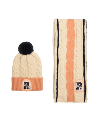 Star Wars Men's A New Hope Princess Leia Rebel Adult 2-Pack Cable Knit Beanie & Scarf Set