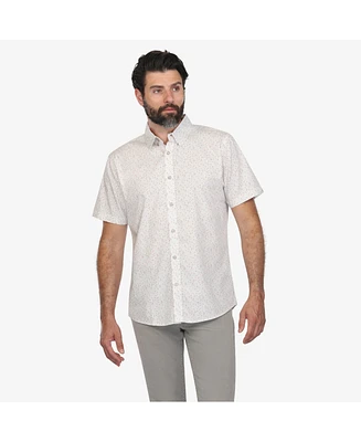 Vustra Men's Electric Night Button-Down Shirt