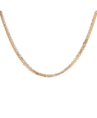 Pre-Owned Cartier Trinity Chain Necklace 18K Tricolor Gold