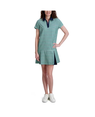 Stella Parker Women's Pleated Hem Dress