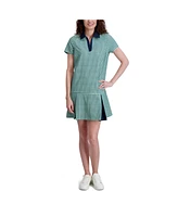 Stella Parker Women's Pleated Hem Dress