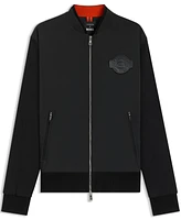 Porsche x Boss Men's Cotton-Blend Jersey Jacket