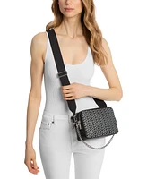 Michael Kors Bryant Medium Double-Zip Chain Camera Crossbody