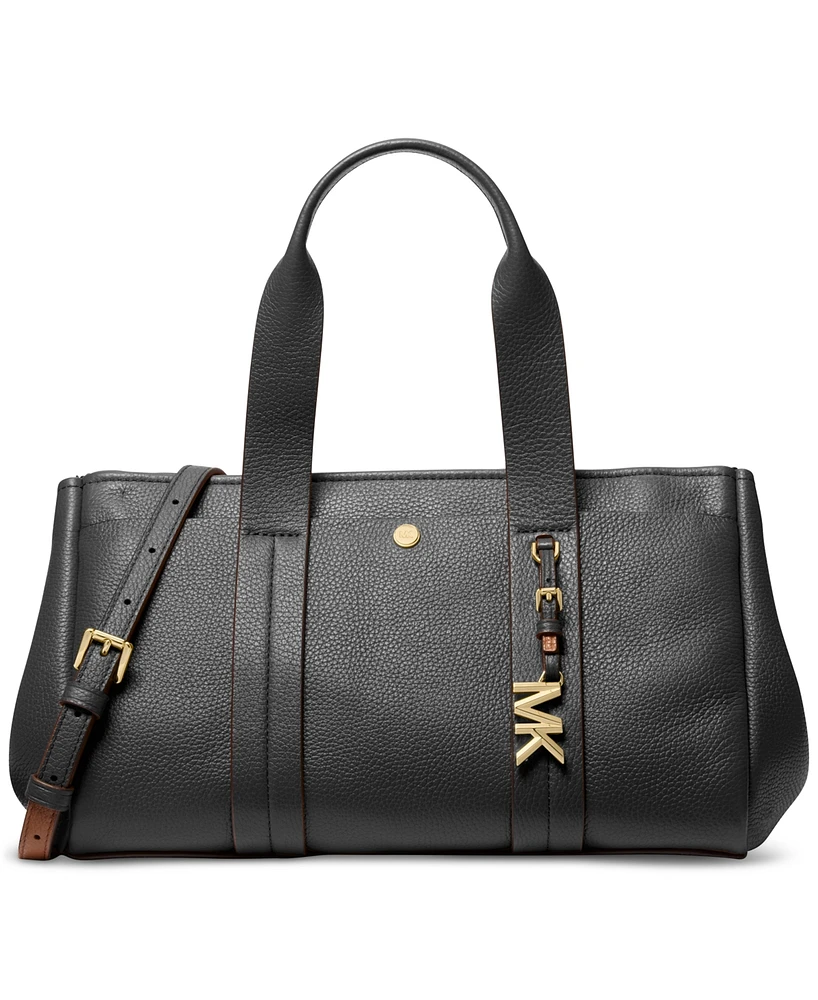 Michael Kors Romee Medium Leather East West Satchel