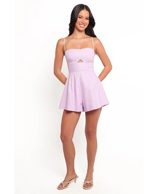 Petal and Pup Women's Rycee Scalloped Romper