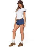Edikted Women's Leeroy French Terry Shorts
