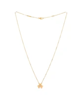 Pre-Owned Van Cleef & Arpels Mini Frivole Pendant Necklace 18K Gold and Diamond