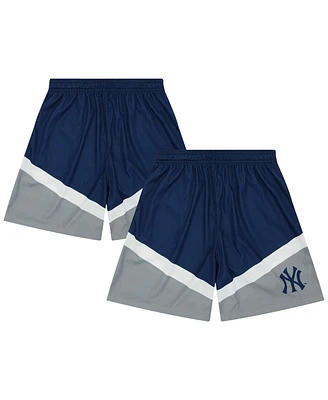 Foco Men's Blue New York Yankees Color-Blocked Shorts
