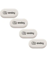 Erasers Pencil Big Oval, Erasers School Supplies for Kids and Artists, Hi Polymer Large White Soft Eraser, Rubber and Non – Abrasive Eraser, Be