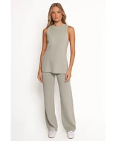 Petal and Pup Women's Ellory Knitted Pants Set