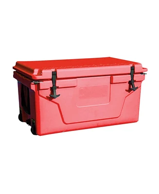 White outdoor Camping Picnic Fishing portable cooler 65QT Portable Insulated Cooler Box