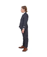 Stacy Adams Little Boys Charcoal Grey 5 Pc Suit