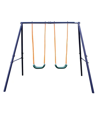 Two Station Swing Set for Children