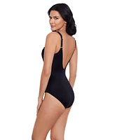 Miraclesuit Women's Solid Sanibel Dd One Piece Swimsuit