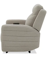 Kristyan Fabric Power Recliner with Headrest Zero Wall & Heat Massage, Exclusively at Macy's