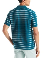 Nautica Men's Striped Classic-Fit Deck Polo Shirt
