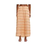 Cotton On Women's Jet Set Tiered Maxi Skirt