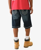 True Religion Men's Vinny Rope Stitch Shorts
