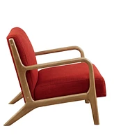 Ink+Ivy 28" Novak Spice Fabric Lounge Chair