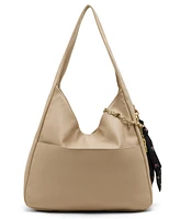 Madden Girl Medium Leather Hobo Bag