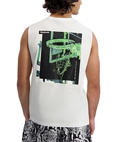 Reebok Men's Post-Up Logo Tank Top