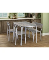 Modern 4 piece dining table set