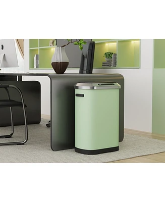 50L Smart automatic Trash Cans - Full Intelligent Sensor -Mint Green