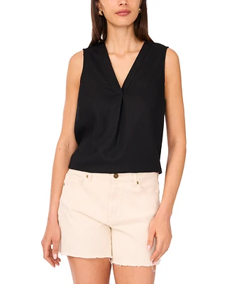 Vince Camuto Women's V-Neck Sleeveless Top