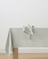 Lenox French Perle 70" Round Tablecloth