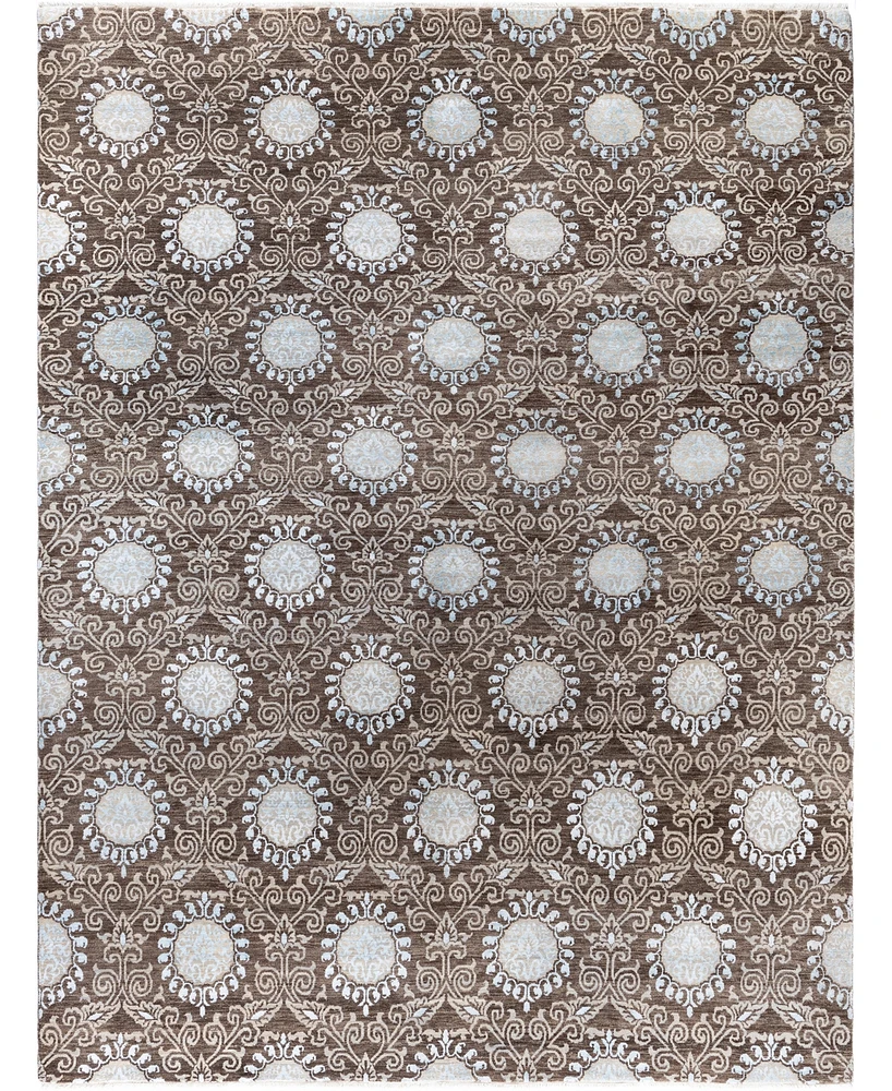 Adorn Hand Woven Rugs Indian Oak M6568 9'1"x11'10" Area Rug