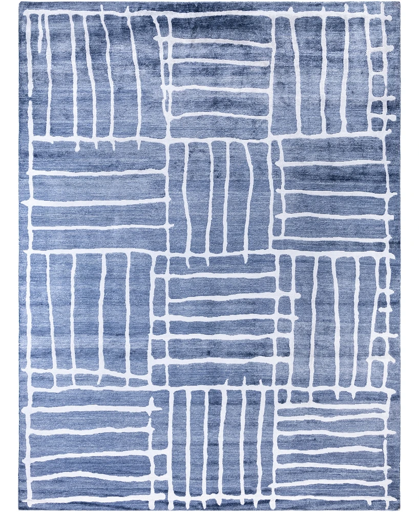 Adorn Hand Woven Rugs Indo Modern M8059 9'1"x12'3" Area Rug