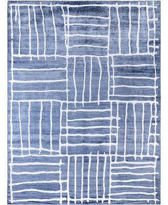 Adorn Hand Woven Rugs Indo Modern M8059 9'1"x12'3" Area Rug