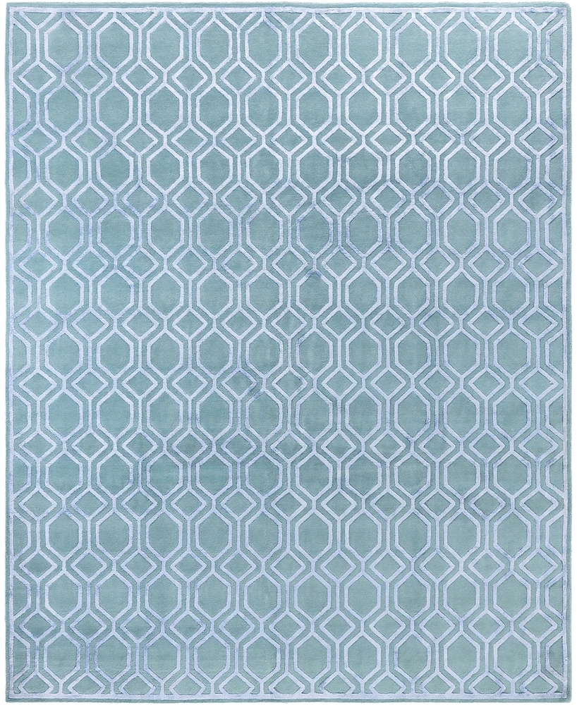 Adorn Hand Woven Rugs Indo Modern M7612 8'2"x10'3" Area Rug