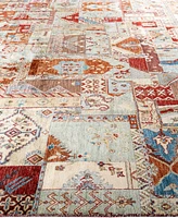 Adorn Hand Woven Rugs Indo Patchwork M5759 9'x12' Area Rug