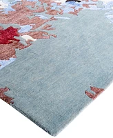 Adorn Hand Woven Rugs Indo Modern M7534 9'2"x12'1" Area Rug